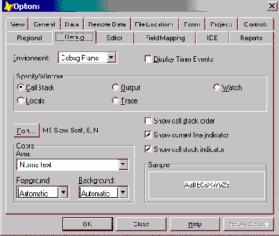Debug