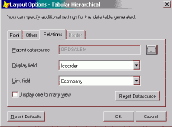   Layout Options