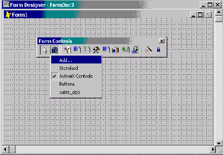  ActiveX-    Form Controls