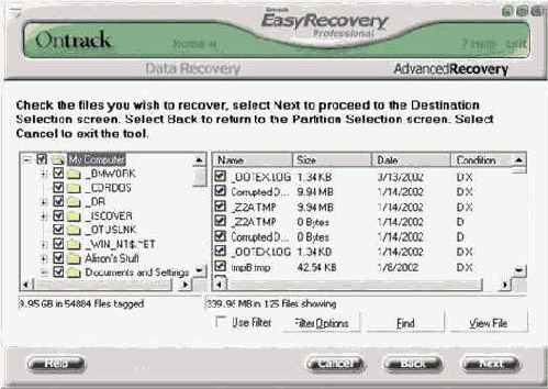 Восстановление данных на NTFS разделах