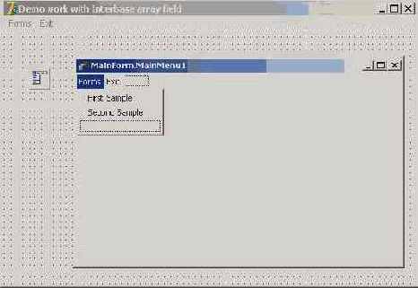 Поддержка array-полей. Пример использования TpFIBUpdateObject и TDataSetContainer