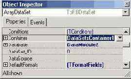 Поддержка array-полей. Пример использования TpFIBUpdateObject и TDataSetContainer