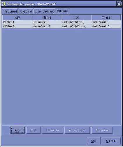 Java 2 Micro Edition (J2ME)

