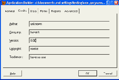  Credits   Application Builder