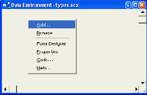   Data Environment   