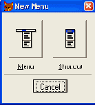   New Menu