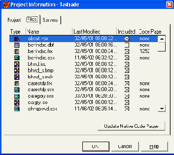  Files   Project Information