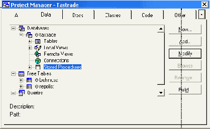       Stored Procedures  