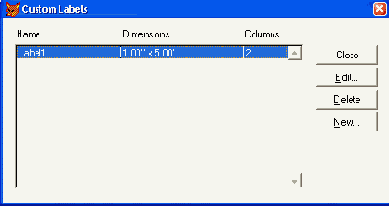   Custom Labels    