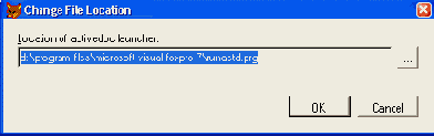   Change File Location