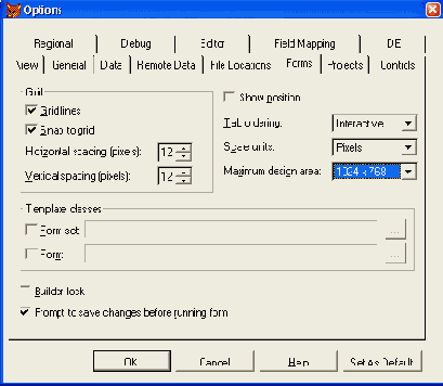  Forms   Options